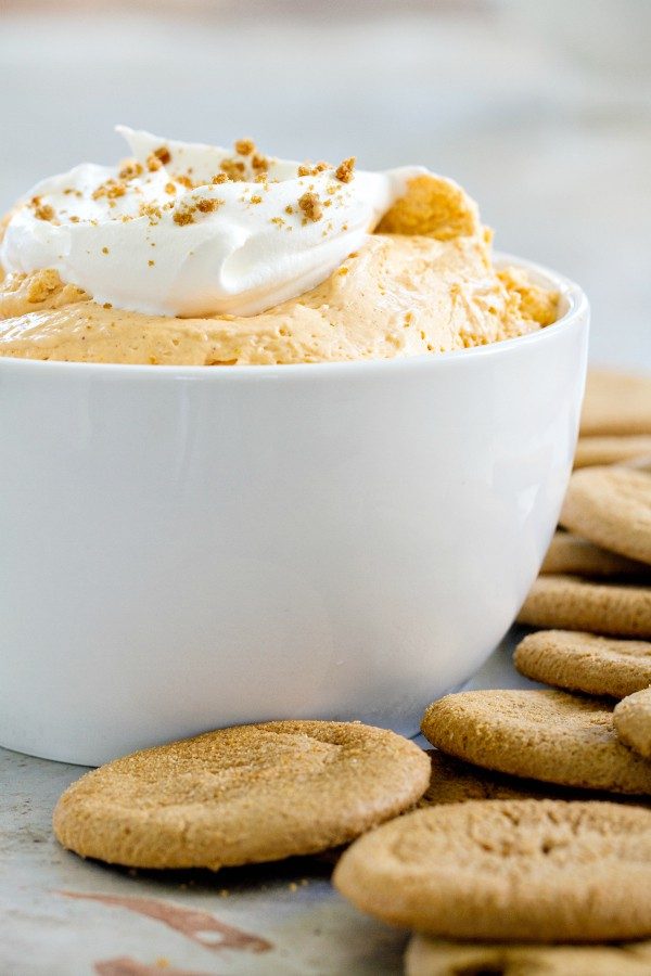 Pumpkin Spice Marshmallow Dip will be your favorite autumn nosh. You won't be able to stop eating it!