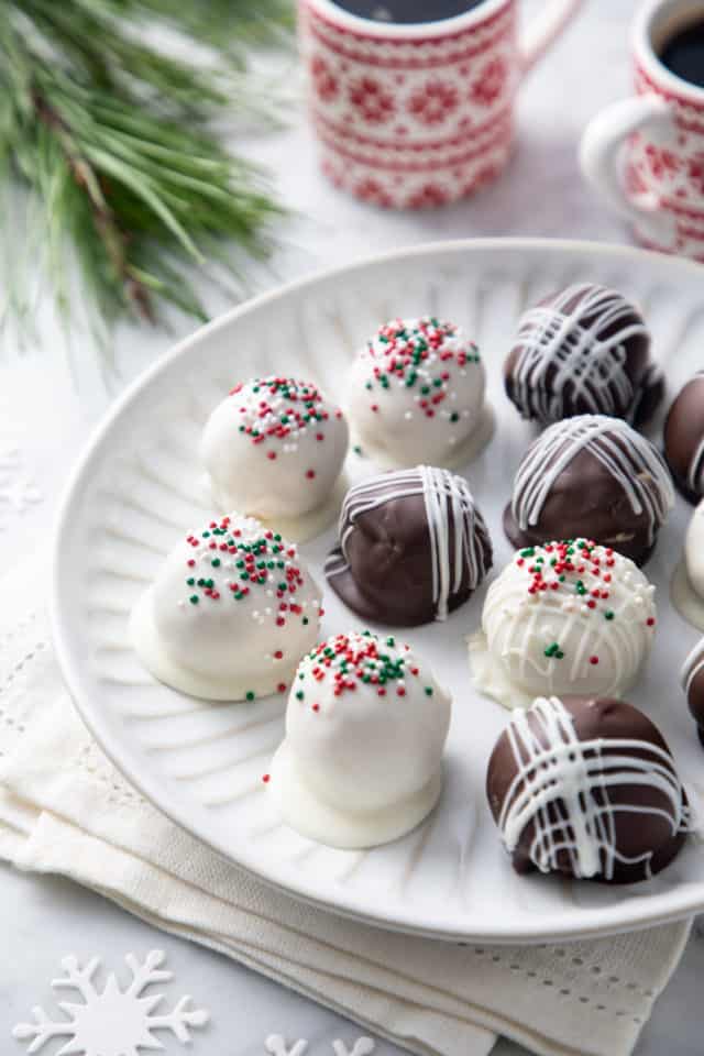 Chocolate-Covered Peanut Butter Balls - My Baking Addiction