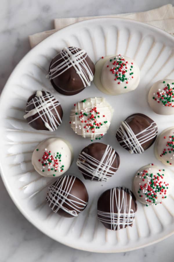 Chocolate-Covered Peanut Butter Balls - My Baking Addiction