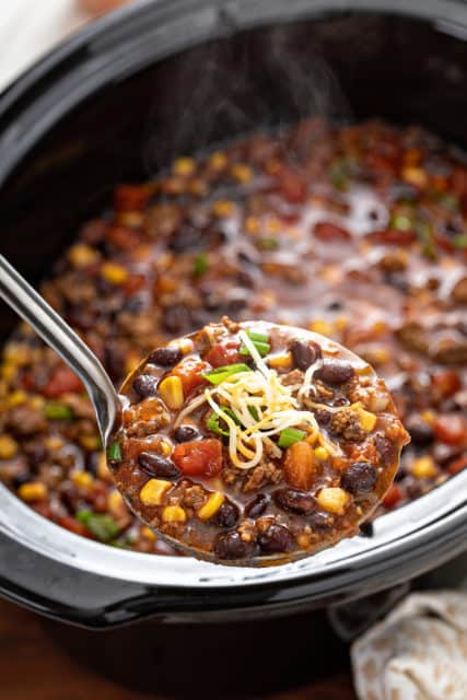 Crockpot Taco Soup - My Baking Addiction