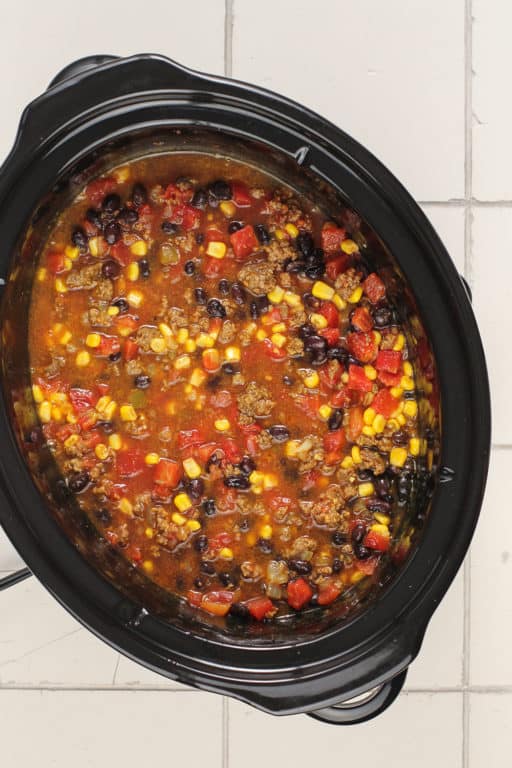 Crockpot Taco Soup - My Baking Addiction