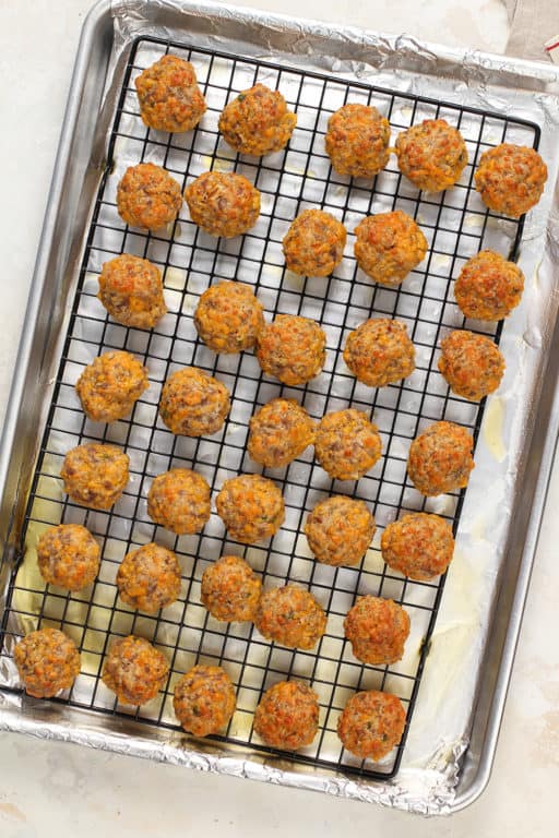 Sausage Balls - My Baking Addiction