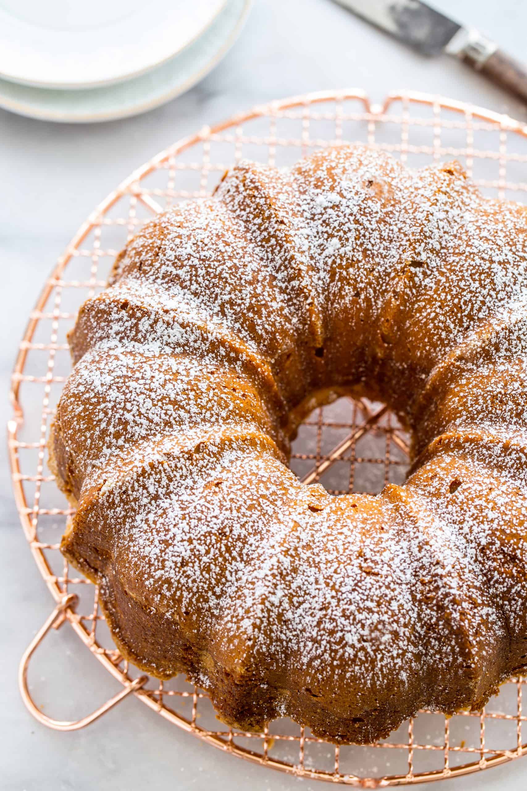 Cream Cheese Pound Cake | My Baking Addiction