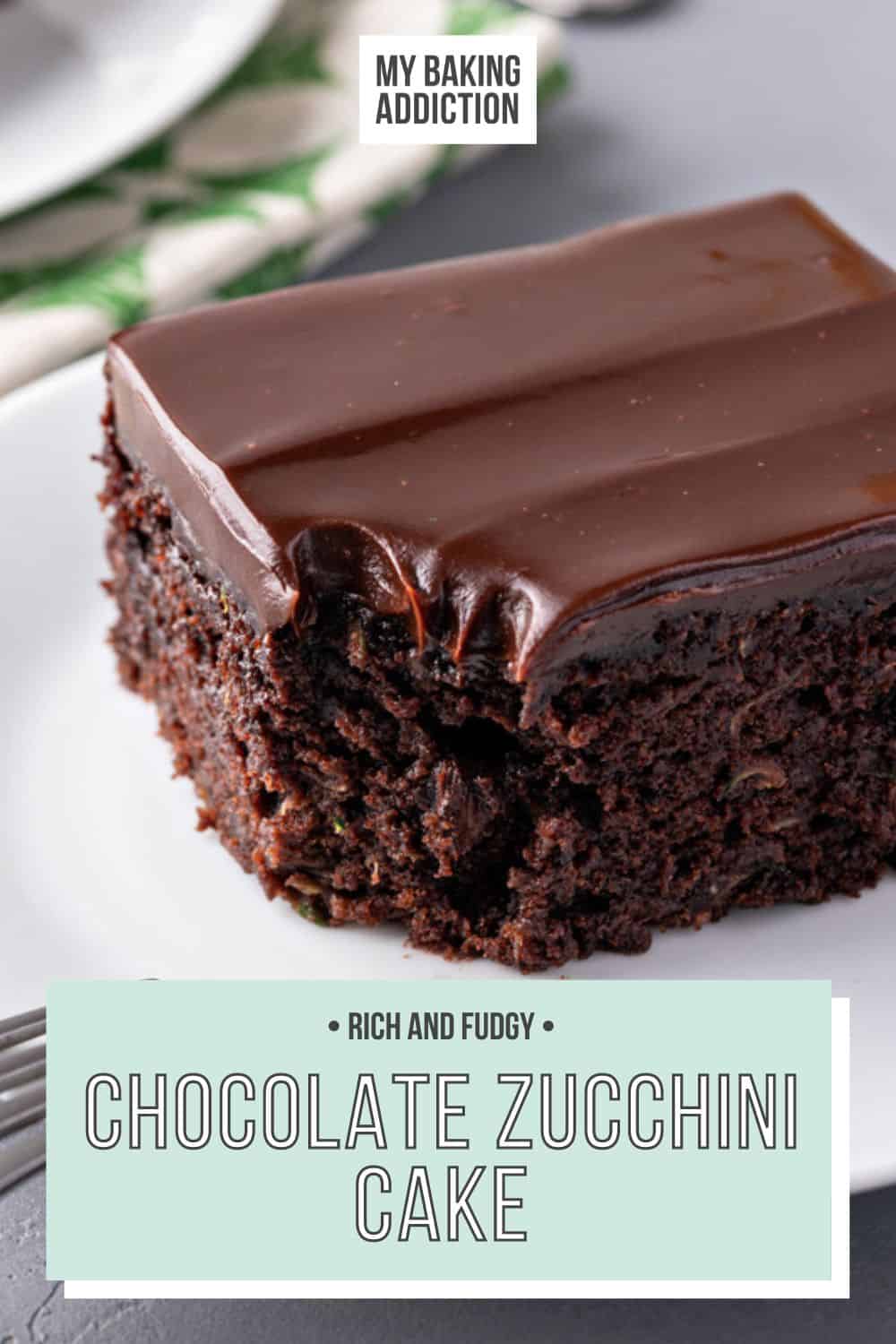 Chocolate Zucchini Cake My Baking Addiction 6844