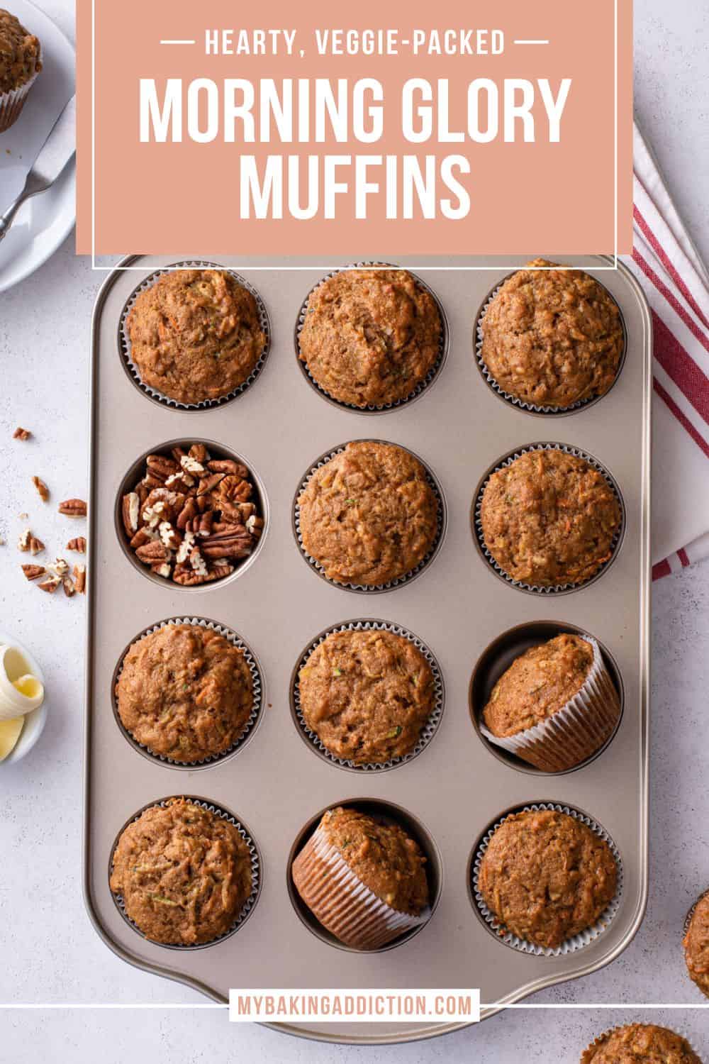 Morning Glory Muffins Recipe - Tasty Made Simple