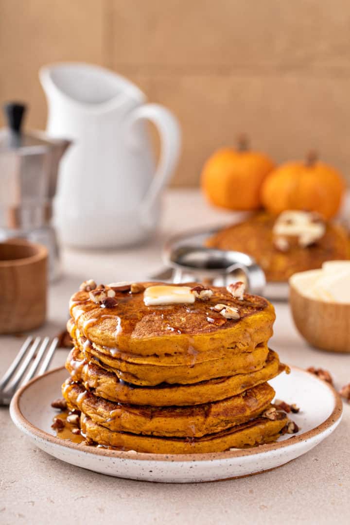 Pumpkin Pancakes Recipe | My Baking Addiction