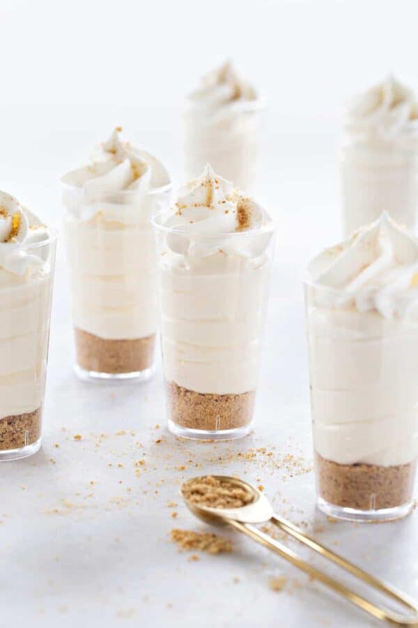 Rumchata Cheesecake Pudding Shots - My Baking Addiction