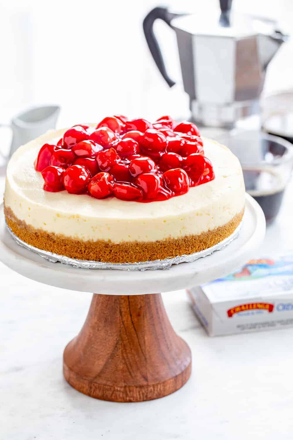 Instant Pot Cheesecake is creamy, smooth and simple to make in your electric pressure cooker. 