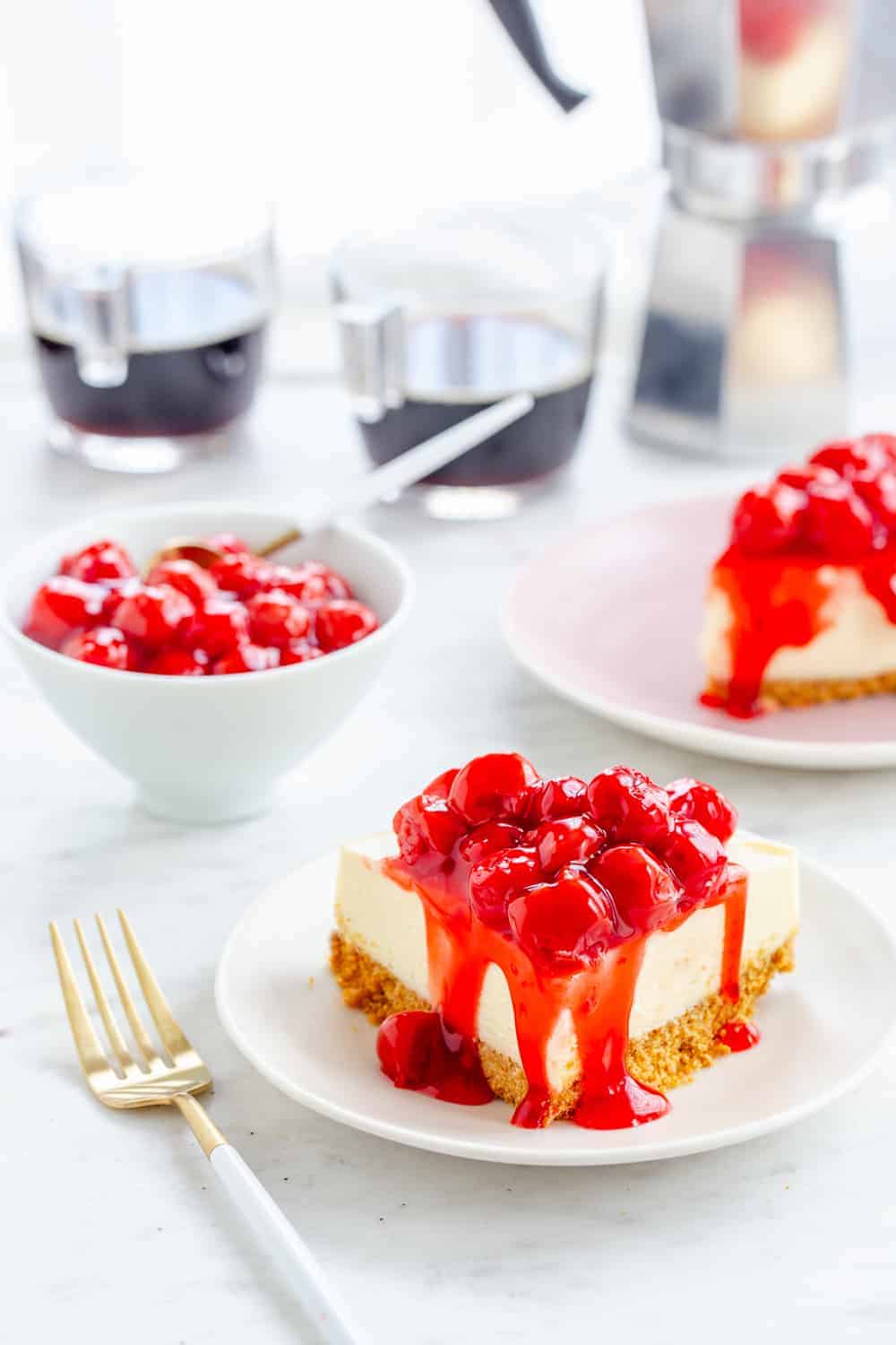 Instant Pot Cheesecake - Creamy & Delicious! - Julie's Eats & Treats ®