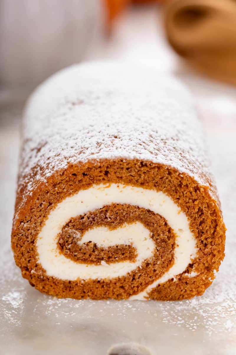 Pumpkin Roll Recipe | My Baking Addiction