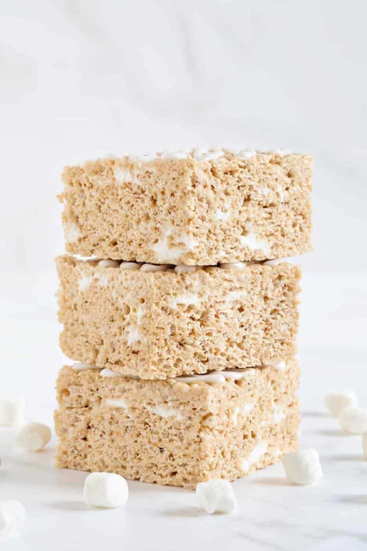 Brown Butter Rice Krispie Treats - My Baking Addiction