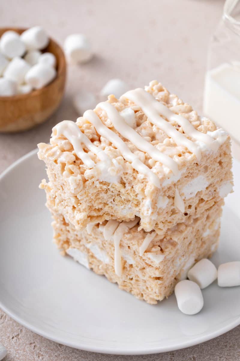 Brown Butter Rice Krispie Treats - My Baking Addiction