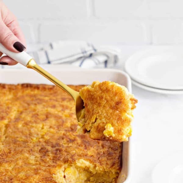 Easy Corn Casserole is a must-make addition to any holiday table.