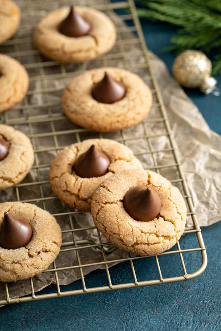 Easy Peanut Butter Blossoms | My Baking Addiction