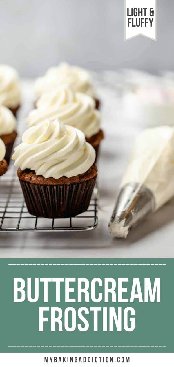 Homemade Buttercream Frosting Recipe | My Baking Addiction