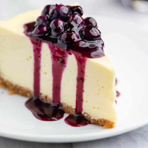 Vanilla Cheesecake - My Baking Addiction