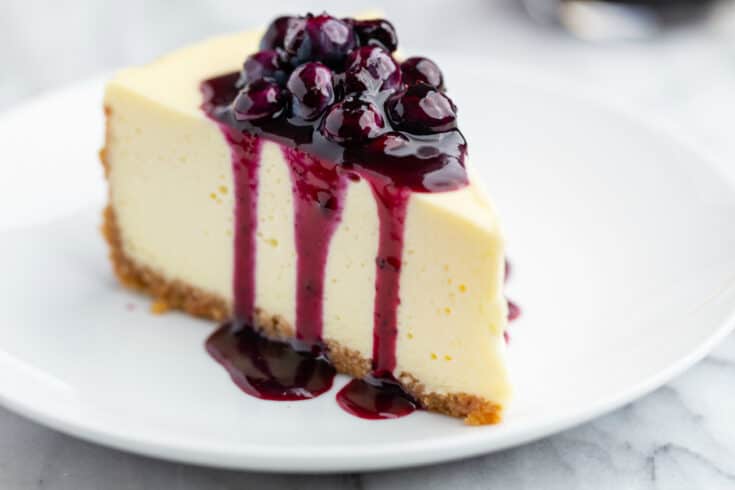 Vanilla Cheesecake - My Baking Addiction