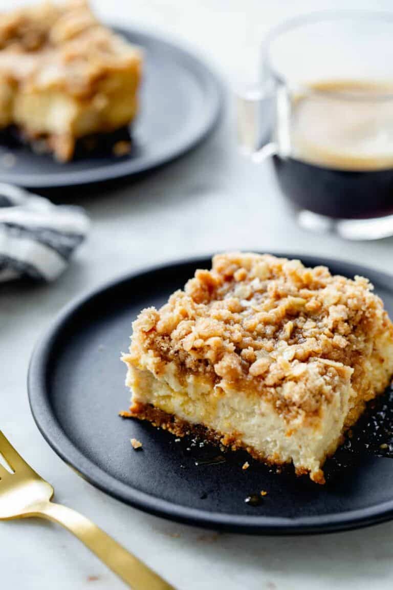 Maple Streusel Cheesecake Bars - My Baking Addiction