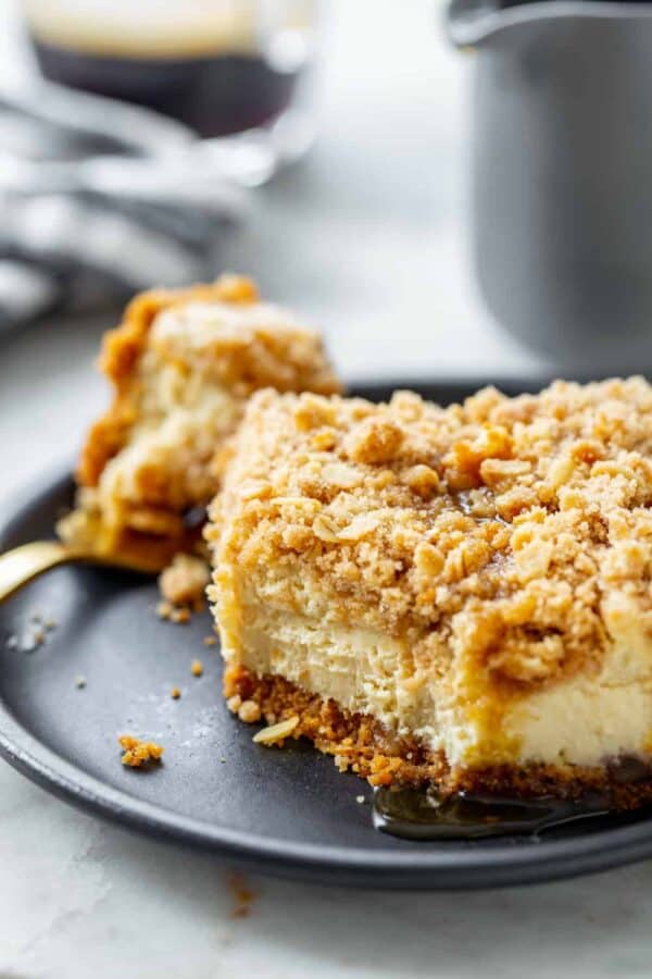 Maple Streusel Cheesecake Bars - My Baking Addiction