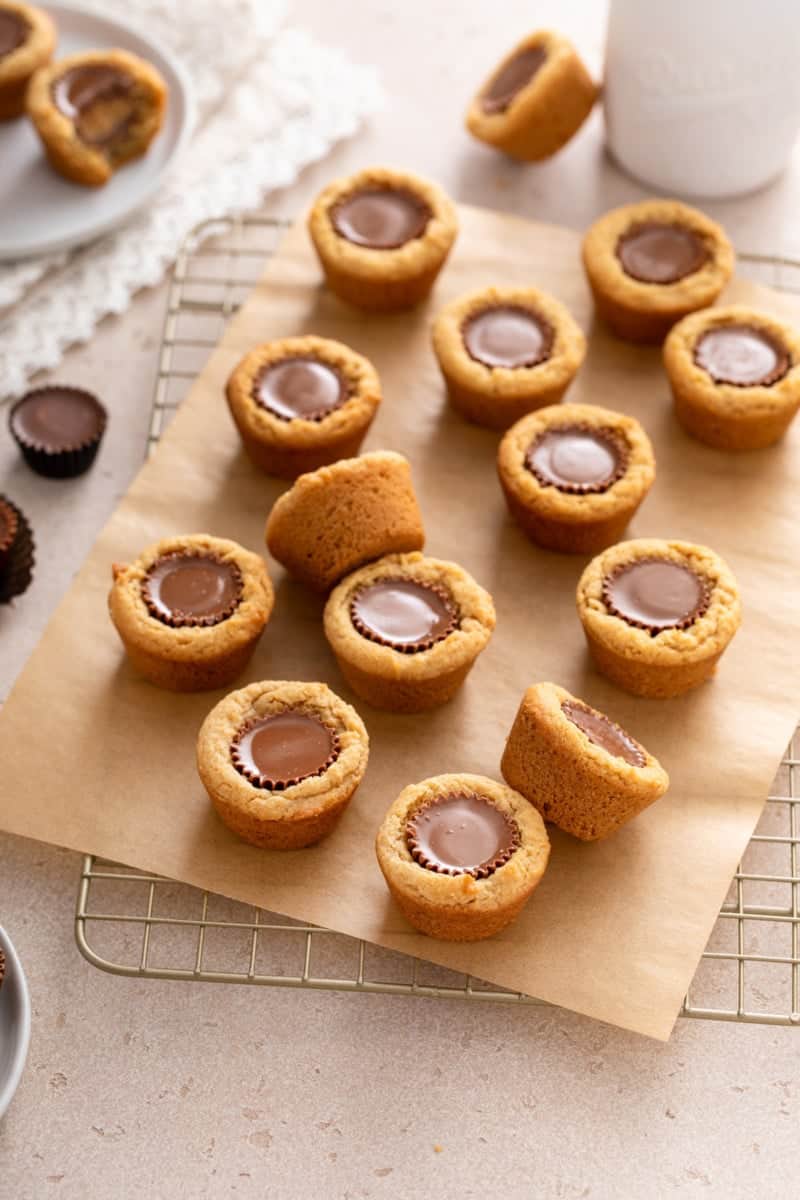 Peanut Butter Cup Cookies - My Baking Addiction