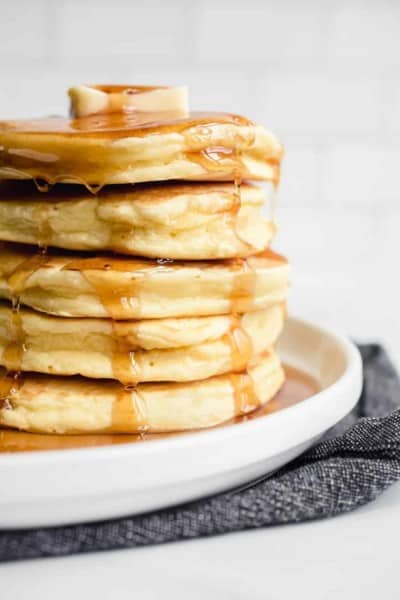 Bisquick Pancakes (Using Homemade Bisquick!) - My Baking Addiction