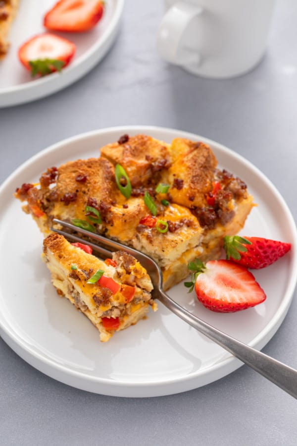 Make-Ahead Breakfast Casserole - My Baking Addiction