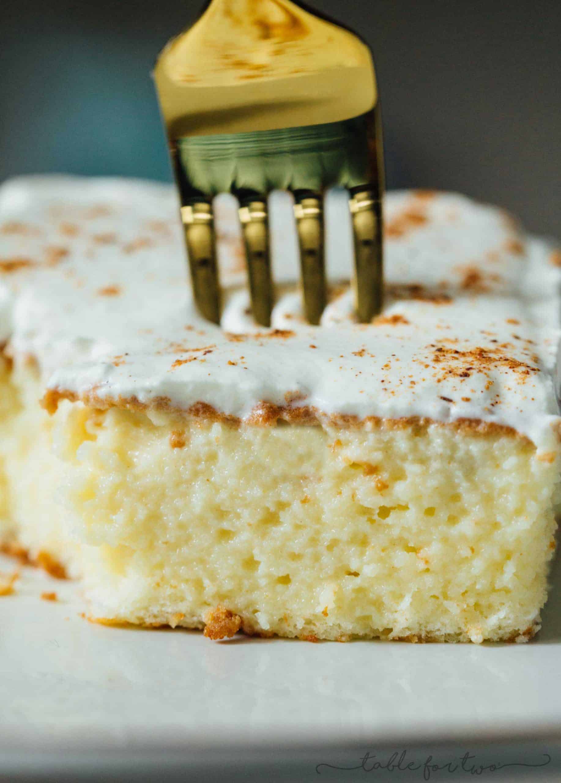 Eggnog Eclair Cake - My Baking Addiction