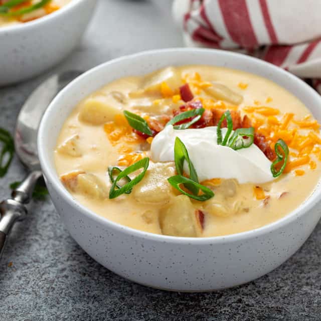 Loaded Baked Potato Soup My Baking Addiction