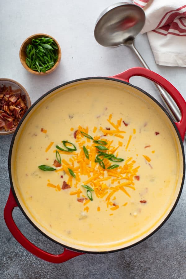 Loaded Baked Potato Soup - My Baking Addiction