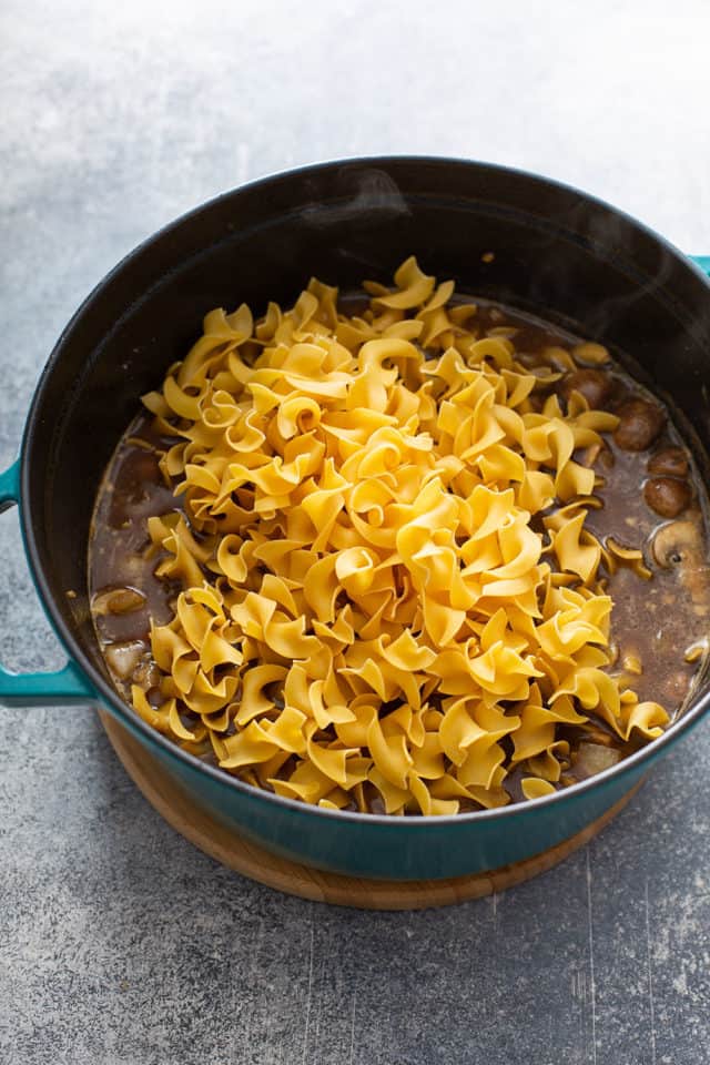 One-Pot Beef Stroganoff - My Baking Addiction