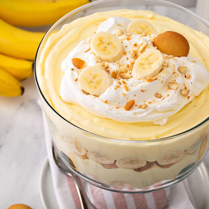 Whipped Cream On Banana Pudding 720x720 