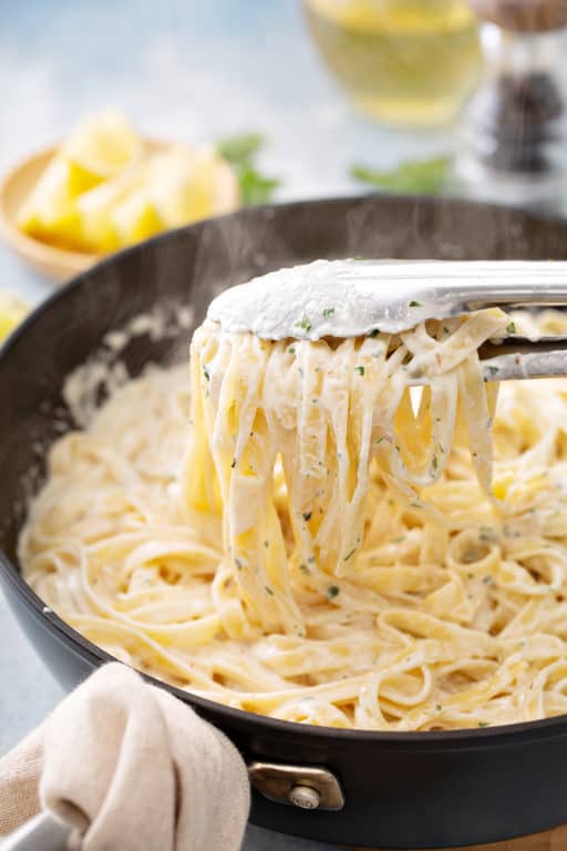 Easy Fettuccine Alfredo My Baking Addiction