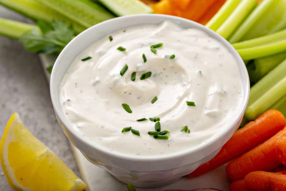 Easy Homemade Ranch Dip My Baking Addiction