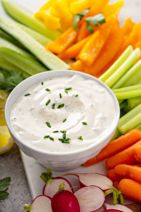 Easy Homemade Ranch Dip - My Baking Addiction