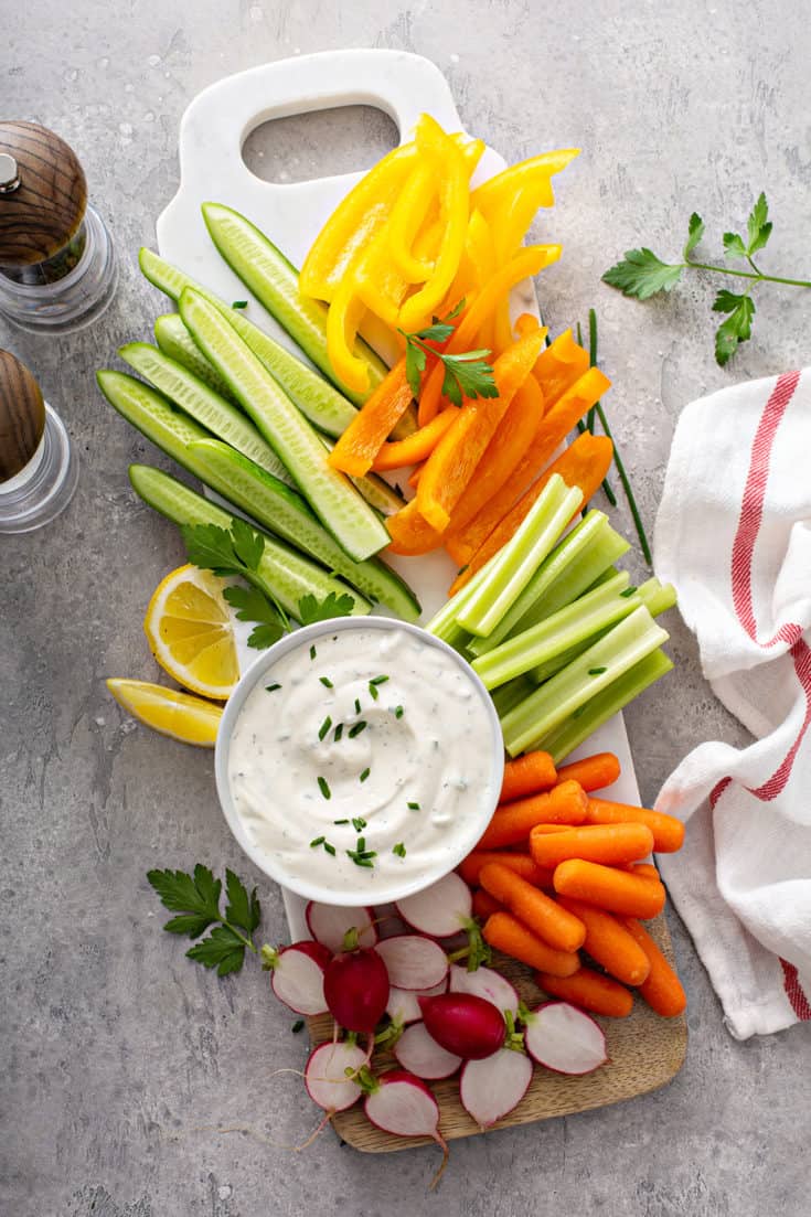 Easy Homemade Ranch Dip - My Baking Addiction