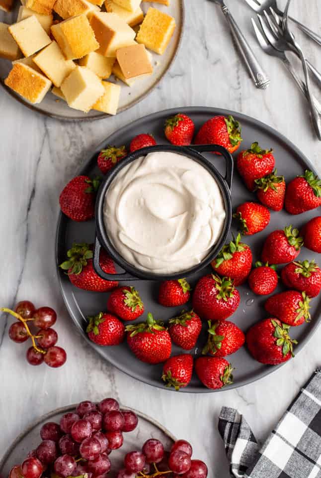 Cream Cheese Fruit Dip (Quick & Easy!) My Baking Addiction