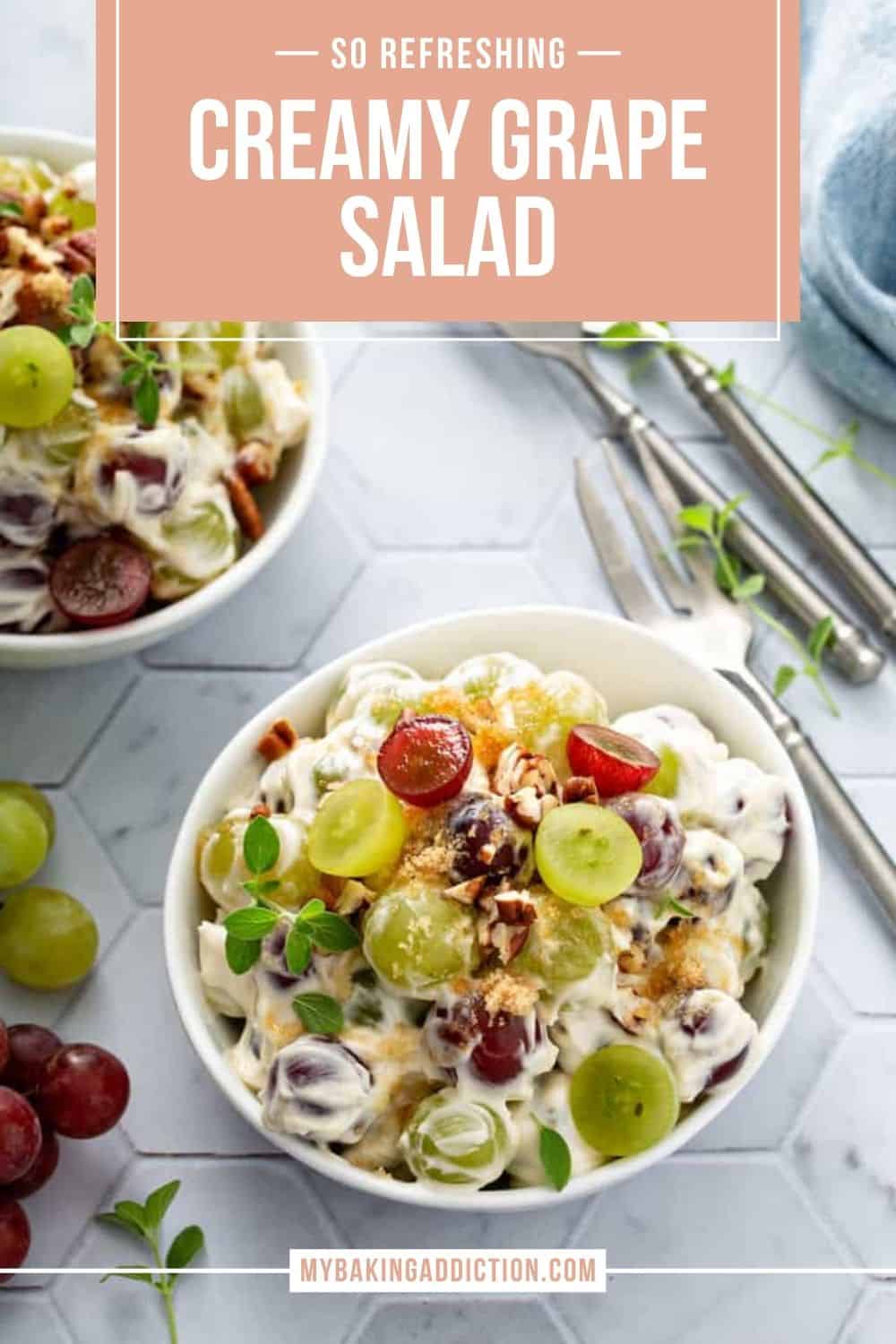 Creamy Grape Salad - My Baking Addiction