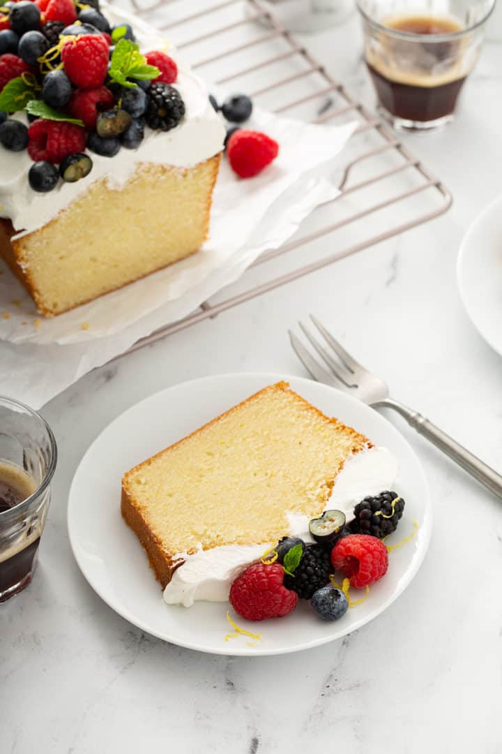 Lemon Whipping Cream Cake - My Baking Addiction