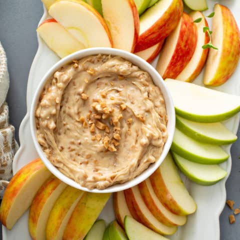 Toffee Apple Dip - My Baking Addiction