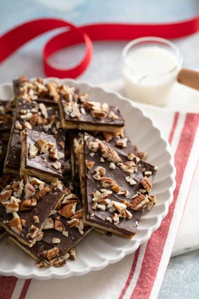 Saltine Toffee - My Baking Addiction