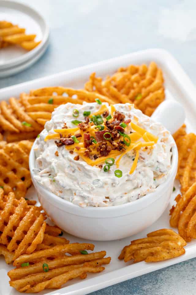 Loaded Baked Potato Dip - My Baking Addiction