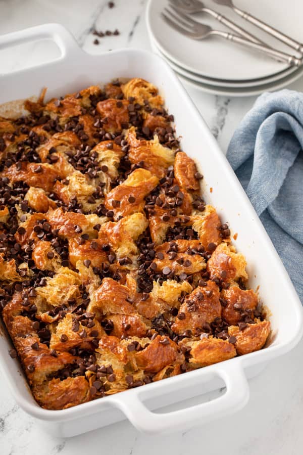 Chocolate Chip Bread Pudding My Baking Addiction 4692