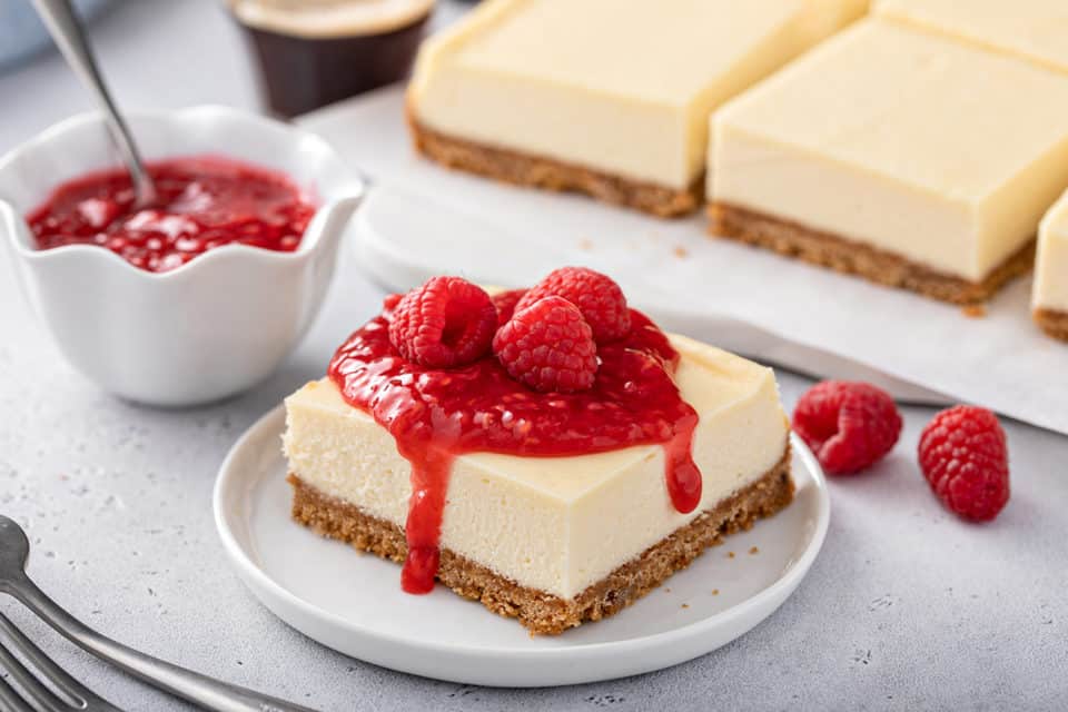 Cheesecake Bars - My Baking Addiction