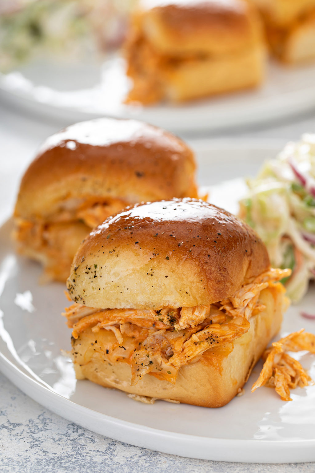 Sandwiches with Buffalo Chicken