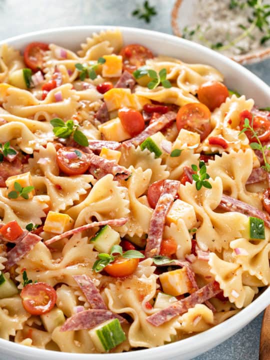 Italian Pasta Salad - My Baking Addiction