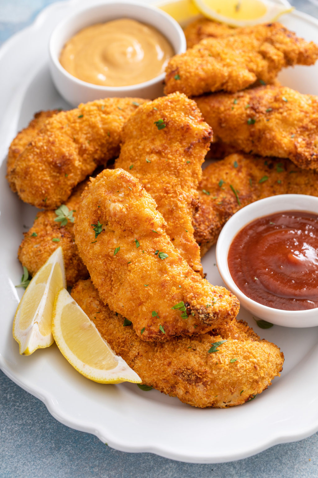 Air Fryer Chicken Tenders My Baking Addiction 