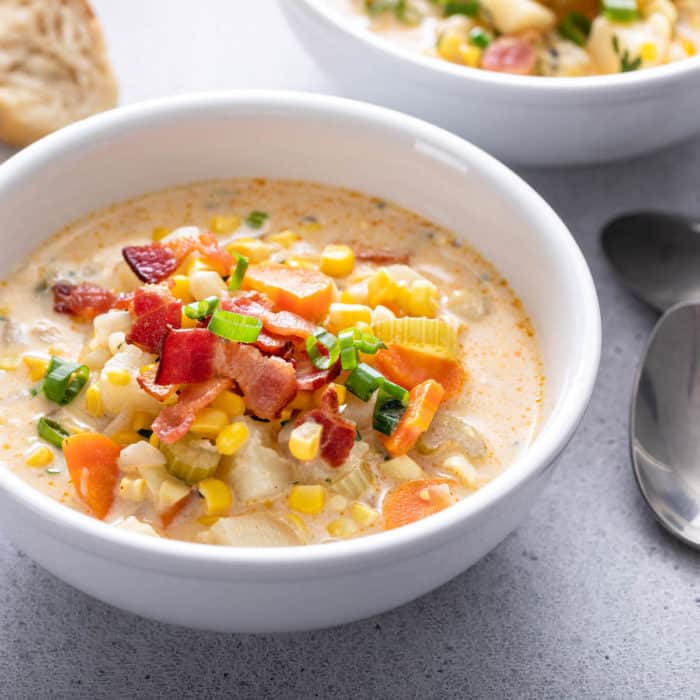 Corn Chowder Recipe | My Baking Addiction