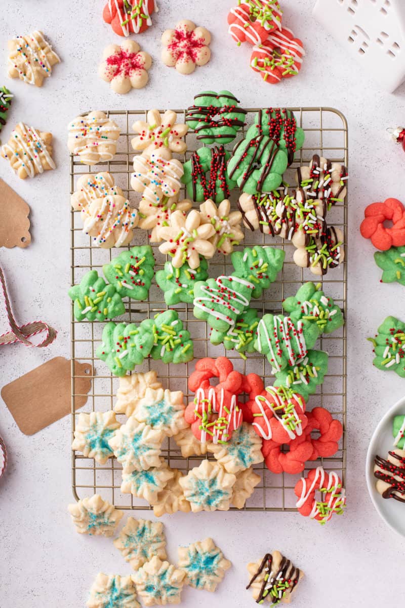 Spritz Cookies - My Baking Addiction