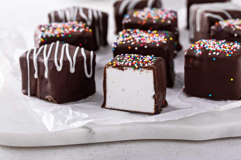 Chocolate-Covered Marshmallows - My Baking Addiction