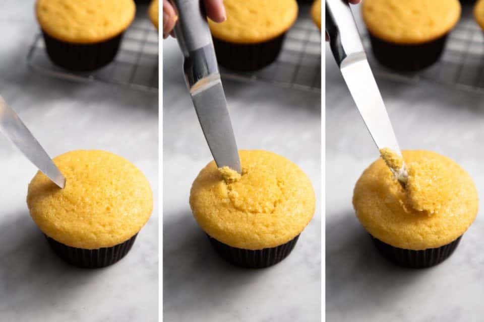 How to Fill Cupcakes [2 easy methods!] | My Baking Addiction